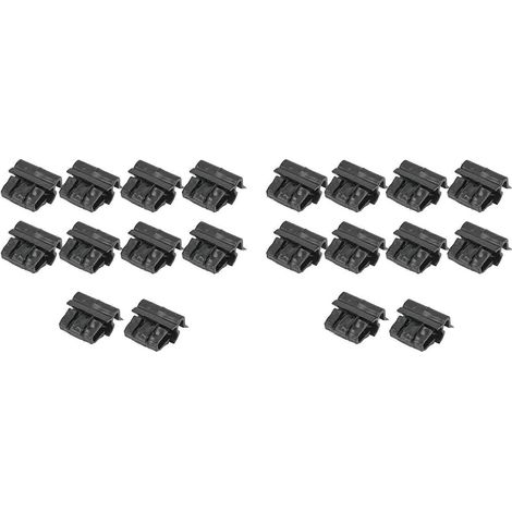 Lot de 20 boucles en plastique pour coffre avant de Tesla Model 3 (référence 1472872-00-C). (1/5)