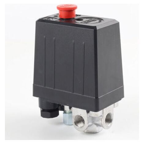 220V Air Compressor Valve, Automatic Pressure Switch, Air Compressor Switch, Regulating Valve for Quick Pressure Reduction (4 Holes) (1/5)