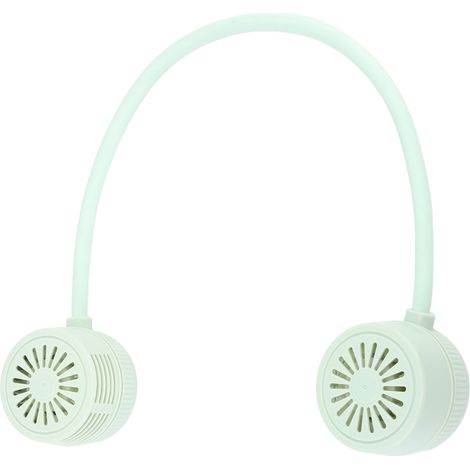 Ventilateur de cou rechargeable par USB, sans pales, à moteur turbine, idéal pour le sport en extérieur et le bureau. (1/5)