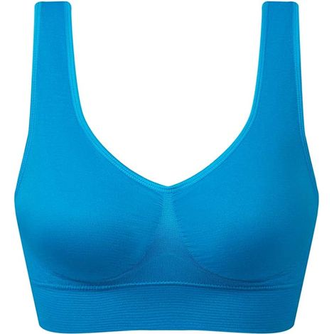 Soutien-gorge de sport confortable et sans coutures pour femme avec coussinets amovibles (1/5)
