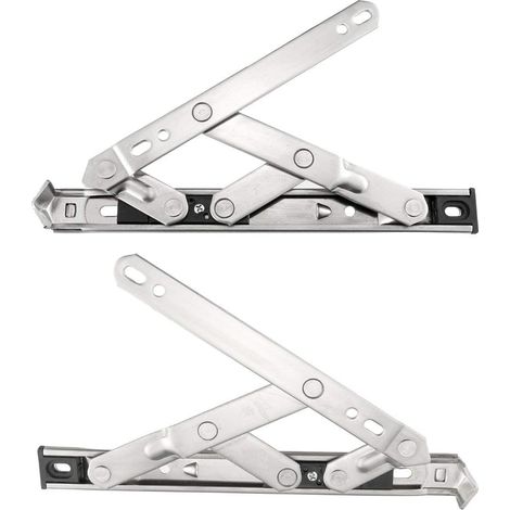 2 Stück Fensterscharnier Scharnier Türscharnier 202 Edelstahl 8 Zoll (1/5)