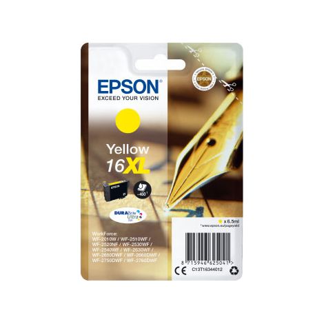Epson Pen and crossword Cartouche "Stylo à plume" 16XL - Encre DURABrite Ultra J (1/3)