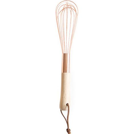 Schneebesen aus Edelstahl mit Holzgriff – Langlebig und elegant zum Backen und Kochen (1/5)