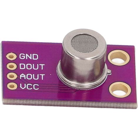 Capteur de qualité d'air précis 5V, module de détection de formaldéhyde et benzène, mesure fiable pour surveillance environnementale. (1/5)