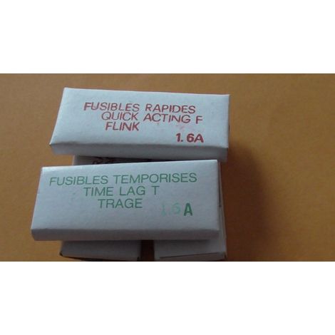 10 FUSIBLES 5x20 1,25A 250V RAPIDE FSP FUSIBLE