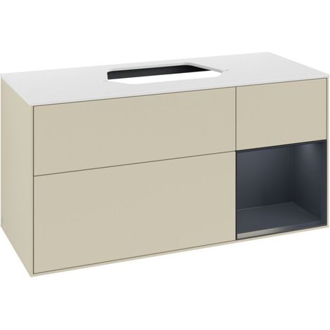 Villeroy & Boch F421HGHJ Meuble sous-lavabo Finion F42