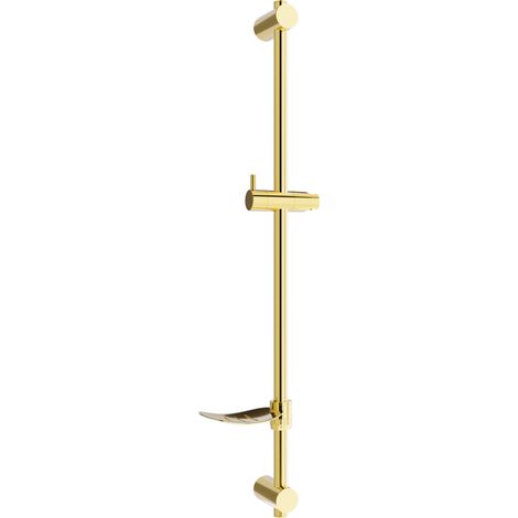 Mexen DF barre de douche avec porte-savon 80 cm, Or - 79382-50 (1/2)