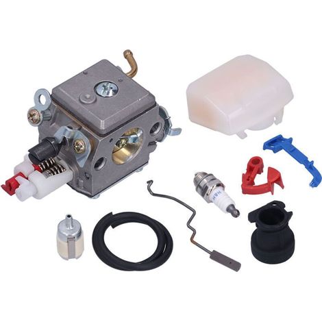 9-teiliges Vergaser-/Ansaugkrümmer-/Kraftstofffilter-Set 503869601, passend für Husqvarna 350, 346XP, 353, 340, 345 (1/3)