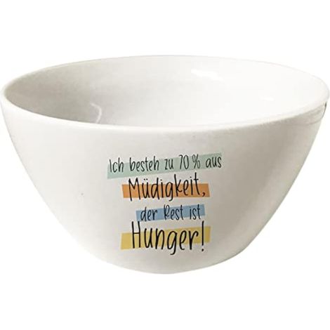 Bol à céréales en porcelaine pour atelier graphique (1/5)