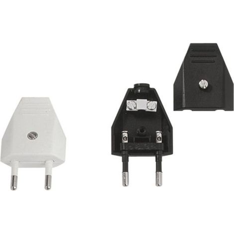 Bachmann 900.002 Eurostecker Kunststoff  250 V Schwarz