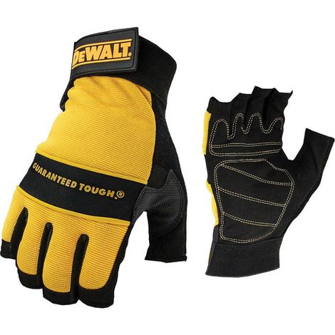 DeWALT DPG23L Performance 4 Fingerless Gloves Large