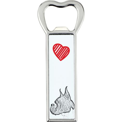 Boxer, Boxer I - apribottiglie con cane, apri frigo personalizzato, regalo unico per uomo di Art-Dog (1/5)