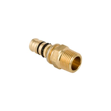 Jonction filetée mâle en laiton MEPLA 20-3/8" (1/3)