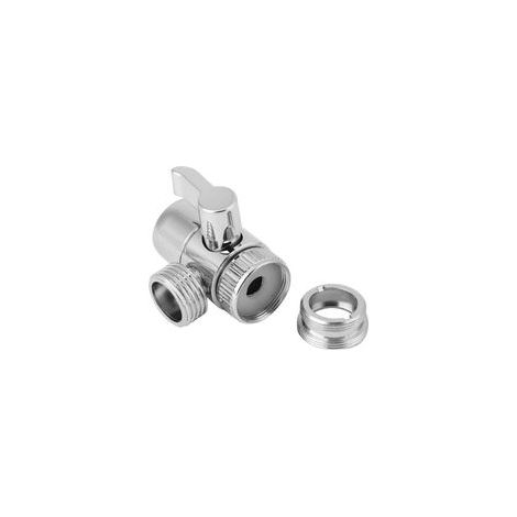 (Faucet Converter)Adaptateur douchette, Douche à Main, Salle de Bain à Domicile pulvérisateur de Douche à Main kit de Lavage de Cheveux Adaptateur de convertisseur Adaptateur Ensemble Accessoi