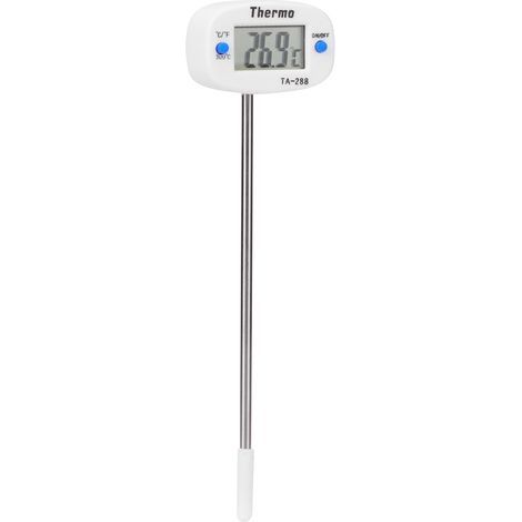 Sonde de thermomètre alimentaire, 2 pièces, dispositif électronique de mesure de la température pour la cuisine, TA288 (1/5)