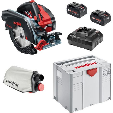 Mafell Akku Handkreissäge K55 18M bl im T-Max 1x Ladegerät 2x Akku CAS 91D601 (1/5)
