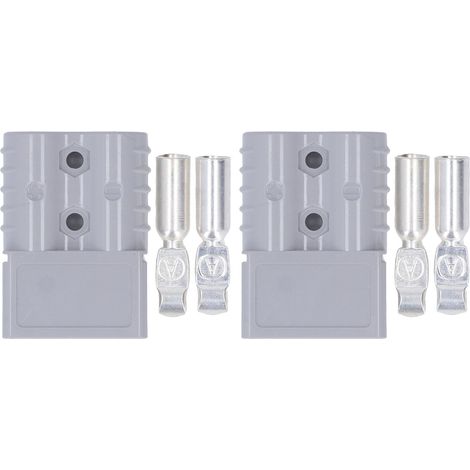 Connecteur rapide batterie 2 pièces, faisceau de câbles avec bornes, 120A 600V, déconnecteur étanche (1/5)
