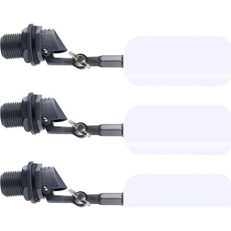 Pièces pour flotteur à bille d'eau fiable, remplissage du réservoir d'eau de 1/2 pouce, tourner la valve (1/4)
