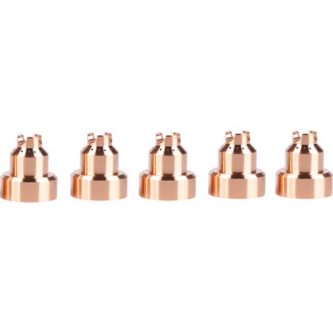 5pcs Capuchons Plasma Shield pour Torche MAX65/85/105, Consommables de Coupe 220818 (1/5)