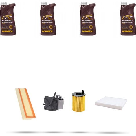 Kit tagliando 4 FILTRI e 4L OLIO compatibile con Suzuki Sx4 Dal 1.6 DDIS 66kw 2007 (1/5)
