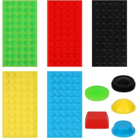 250pcs Points Relief pour Malvoyants, Assortiment Couleurs Tailles Formes Points Tactiles Sursaillants Autocollants Braille Basse Vision pour Aveugles Jaune, Vert, Rouge, Bleu, Noir (1/5)