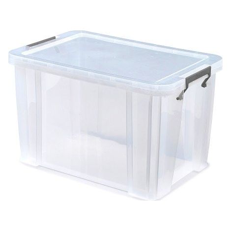 Boîte de rangement plastique 26 L WHITEFURZE Allstore - incolore (1/3)