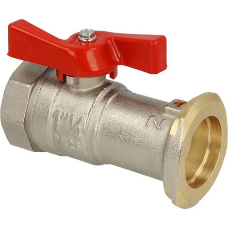 Robinet de pompe avec bride 1 1/4’’x 1 1/4’’ FF avec frein par gravité