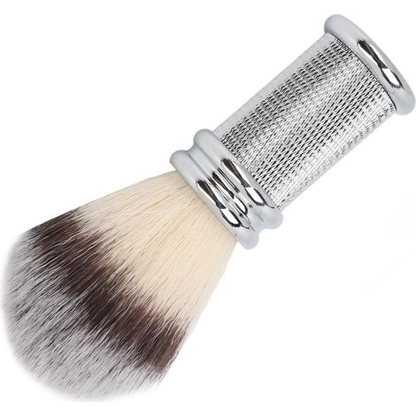 Brosse à barbe professionnelle poils doux, mousse facile, séchage rapide, portable, pour homme rasage maison salon (1/5)