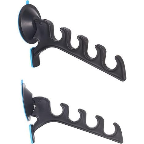 Set di 2 portacanne da pesca con ventose per auto, accessori da pesca in vetro liscio (1/5)