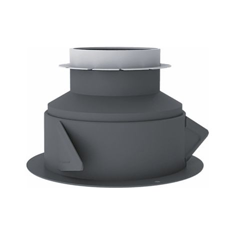 Anjos Ventilation – Manchon placo 3 griffes Ø125mmx80mm L100mm – Réducteur VMC pour espaces confinés – Joint de maintien de la gaine – 1795