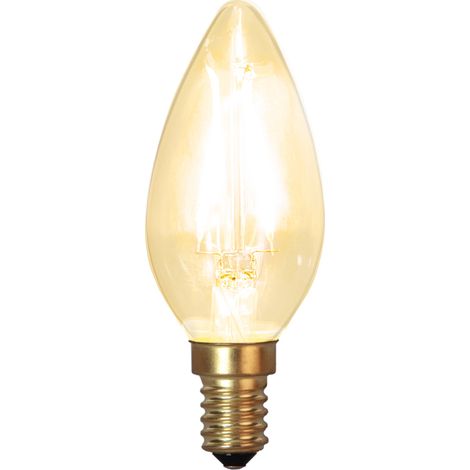 LED-Leuchtmittel ,Soft Glow', E14, Kerze, 1,5W, 120lm, warmweiß (1/3)