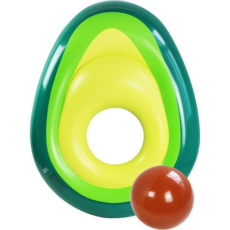 Los flotadores para adultos, las sillas flotantes para piscina y los sillones flotantes para adultos son perfectos para relajarse en la piscina y gatear con los niños. (1/5)