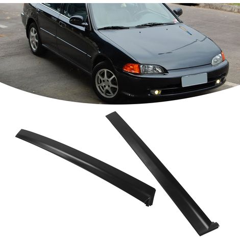 Die Seitentürverkleidungssäulen sind für Honda Civic 2 3-Türer 1992 - 1995 (72470-SR3-003 72430-SR3-003) (übergroß). (1/5)