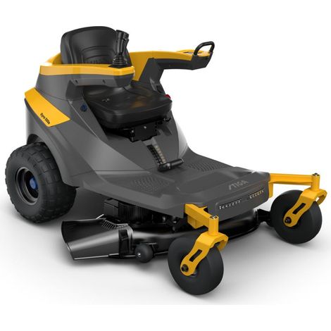 Stiga – Tondeuse autoportée à joystick 40 Ah – Technologie Direct Drive – Rayon de braquage 360° – Pour pelouses jusqu'à 5000 m²