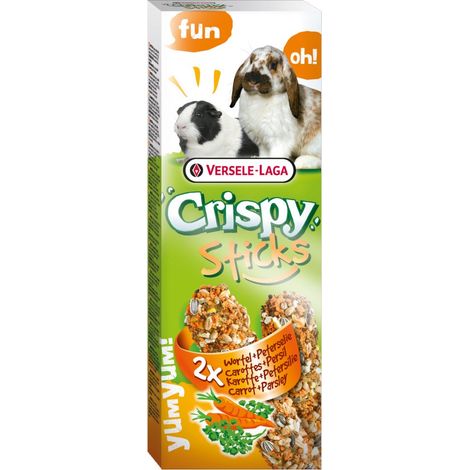 Sticks croustillants lapins - Pignes de GuinEe Carrot & Parsley, 2 piЏces 110g (1/5)
