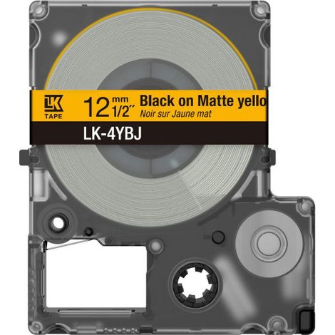 Epson C53S672073 nastro per etichettatrice Nero su giallo (1/2)