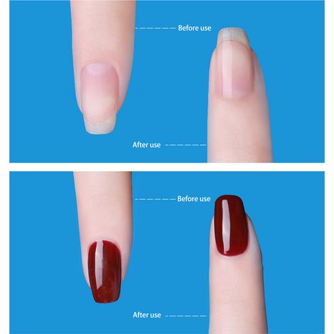 Vernis Gel UV 15ml Base et Top Coat Brillant Sans Essuyage, Résistant et Finition Satinée (1/5)