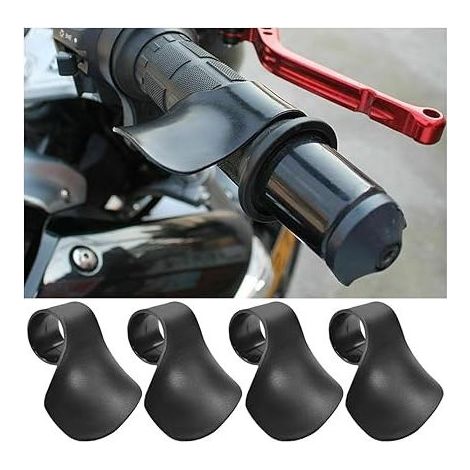 4Pcs Repose-Poignet D'accélérateur de Moto, Support D'aide à La Croisière, Cruise Control D'accélérateur Guidon Grip, Poignée D'assistance pour Moto, Support de Pouce pour Régulateur de Vitesse (1/4)