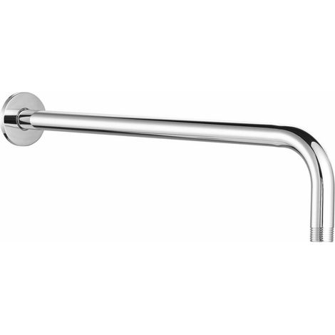 Duscharm Verlängerung 50cm Edelstahl Wandmontage Chrom für Festen Duschkopf (1/5)