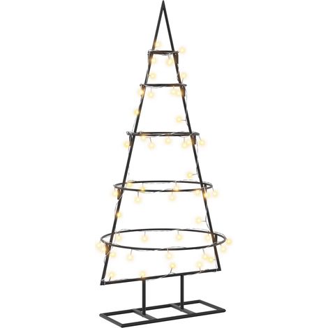Albero di Natale in metallo con supporto KUOPIO 90 cm vidaXL (1/5)