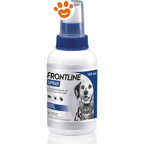 Frontline Dog&Cat Spray - Confezione 100 ml - Antiparassitari CANE