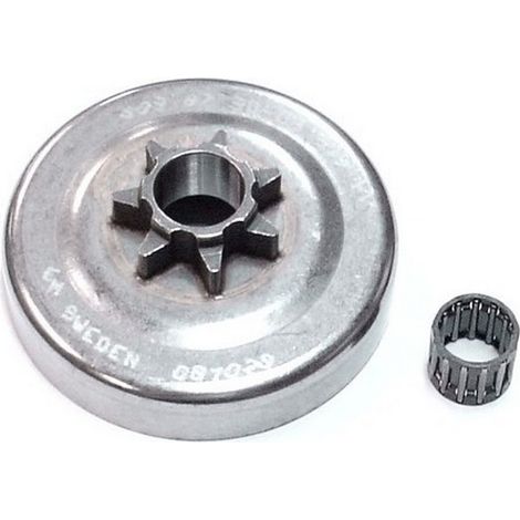 Pignon étoile tronçonneuse 325 7 dents – Compatible avec Husqvarna 340 345 346XP 350 351 353 435 440 445 450 455 460 – Diamètre 72.5mm