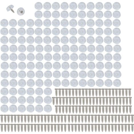 Schneidebrett mit Edelstahlschrauben Set mit 100