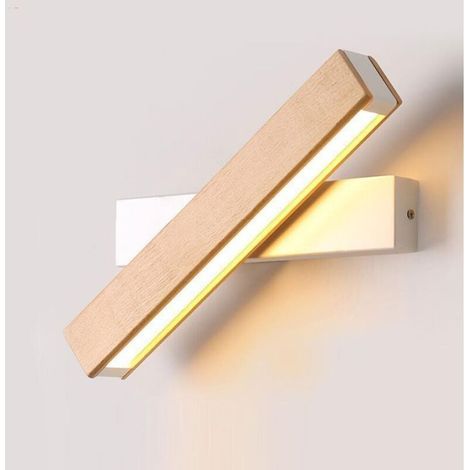 Einfache LED-Wandleselampe – 4 W, ideal für Nachttisch, Wohnzimmer usw. – 1 Stück, weiß, 21 cm, weißes Licht (1/5)