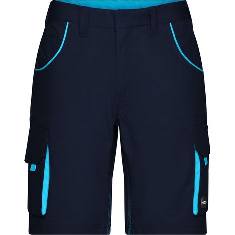 James & Nicholson Bermuda JN872 Gr. 56 navy/turquoise (1/5)