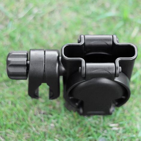 1 Farbe: Schwarz Material: Kunststoff 3-in-1 Universal-Getränkehalter für Kinderwagen