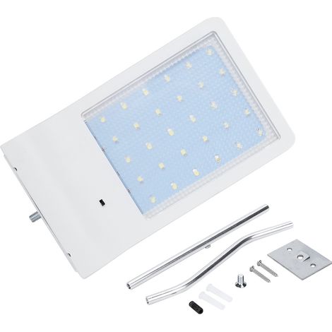 Lampe solaire extérieure à LED, applique murale de jardin étanche, éclairage solaire sur tige (1/5)