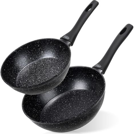Set aus Granitica-Granitpfannen 20/24 cm 2 Stück. (1/5)