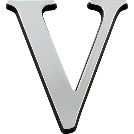 Lettre V Argent Hauteur 40mm - 4621944 (1/2)