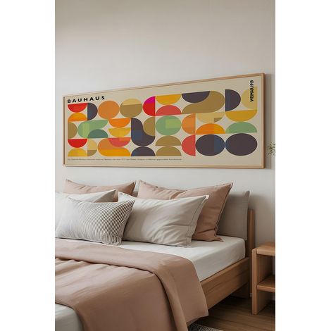 Arte de pared de MDF con marco Painting Multicolor (1/5)